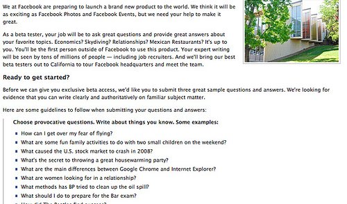 Facebook is up to something